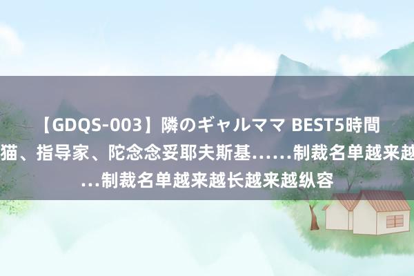 【GDQS-003】隣のギャルママ BEST5時間 Vol.2 俄罗斯猫、指导家、陀念念妥耶夫斯基……制裁名单越来越长越来越纵容